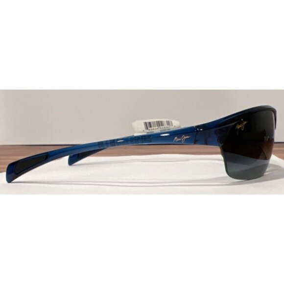 NEW Maui Jim Grey Hot Sands Blue Polarized Sunglasses 426-03 With Case & Cloth - Picture 7 of 8